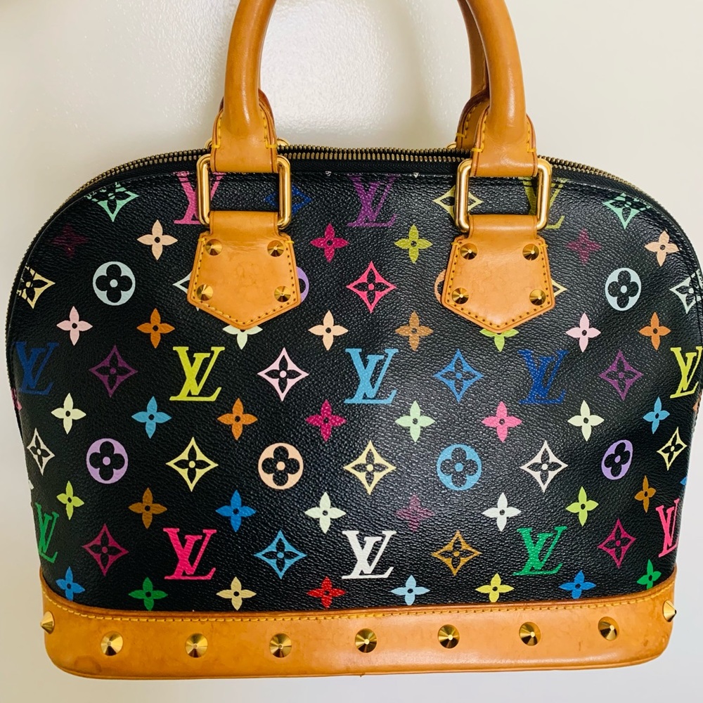 Authentic Louis Vuitton Multicolored Alma